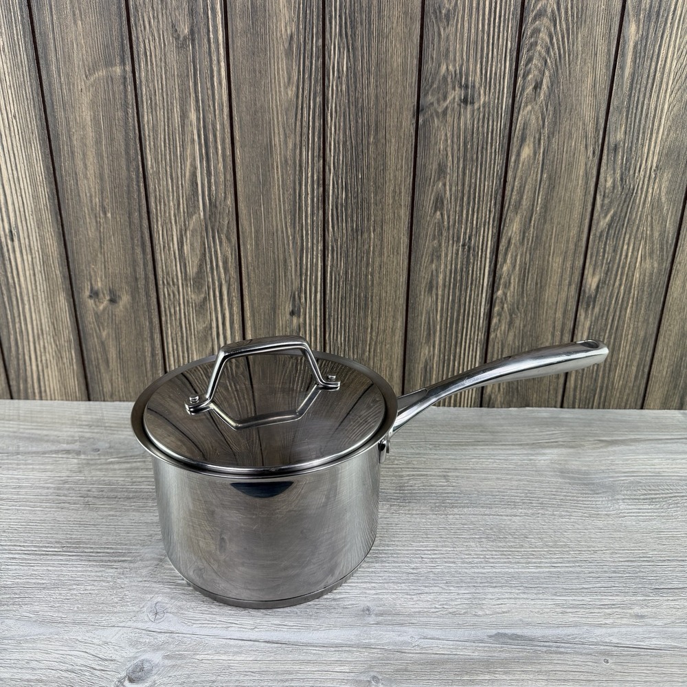 Tramontina 16cm Stainless Steel 18/10 Saucepan Pot w/Lid Made in Brazil